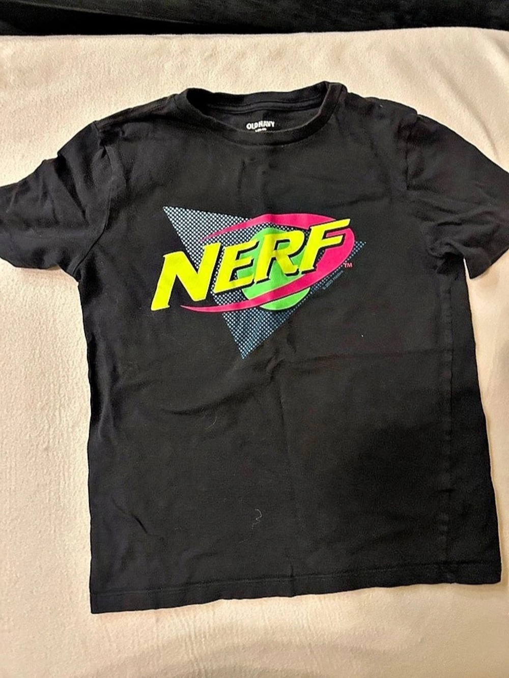 Old Navy NERF Graphic T-Shirt for Kids Black